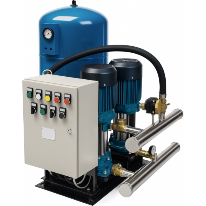 Насосная станция LEO BWS-ZY 2EVP 10H-4 (380В) L4466